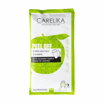 Альгинатная маска-шейкер для лица Carelika Peel Off Algae Shaker Mask Apple Stem Cells со стволовыми клетками яблока, 20 г Альгинатная маска-шейкер для лица Carelika Peel Off Algae Shaker Mask Apple Stem Cells со стволовыми клетками яблока, 20 г