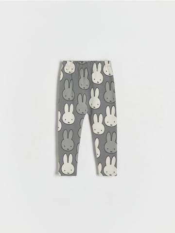 Reserved - Бавовняні штани Miffy - темно-сірий - 456CJ-90X Reserved - Бавовняні штани Miffy - темно-сірий - 456CJ-90X
