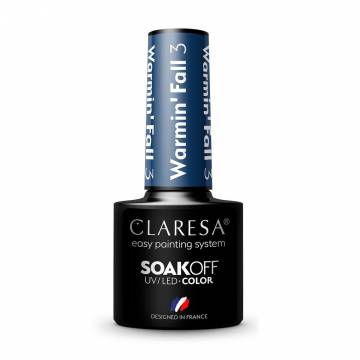 Гель-лак для ногтей Claresa Easy Painting System Soak Off UV/LED Color Warmin Fall 3, 5 г Гель-лак для ногтей Claresa Easy Painting System Soak Off UV/LED Color Warmin Fall 3, 5 г