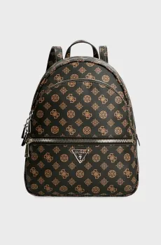 Женский черный рюкзак с узором Черный ONESIZE Guess HWPG69.94330;MLO