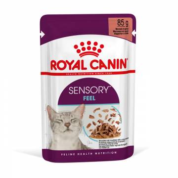 Влажный корм для взрослых кошек Royal Canin Sensory Feel кусочки в соусе, стимулирует ощущение корма, 85 г (15190010) Влажный корм для взрослых кошек Royal Canin Sensory Feel кусочки в соусе, стимулирует ощущение корма, 85 г (15190010)