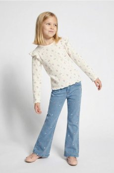 Розкльошені джинси - синій