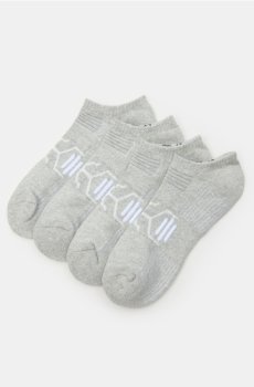 Короткі шкарпетки 4 pack - сірий