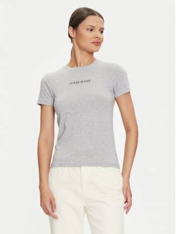 Guess Jeans Футболка W4YI01 J1314 Сірий Slim Fit Guess Jeans Футболка W4YI01 J1314 Сірий Slim Fit