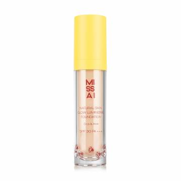 Тональная основа для лица Missai Natural Skin Glow Luminizing Foundation SPF 30 PA+++, тон 01, 30 г Тональная основа для лица Missai Natural Skin Glow Luminizing Foundation SPF 30 PA+++, тон 01, 30 г