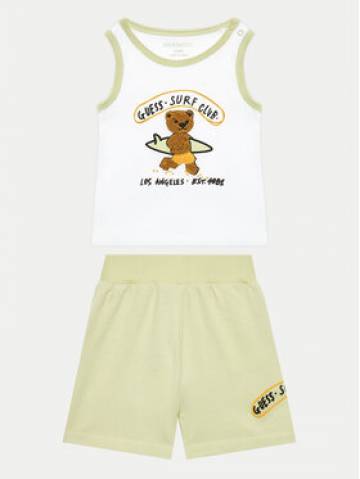 Guess Набір топ та шорти I4GG20 K8HM3 Білий Regular Fit Guess Набір топ та шорти I4GG20 K8HM3 Білий Regular Fit