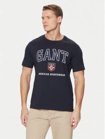 Gant Футболка 2003290 Cиній Regular Fit Gant Футболка 2003290 Cиній Regular Fit