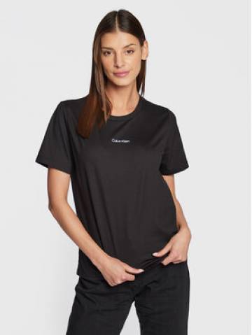 Calvin Klein Футболка Micro Logo K20K205454 Чорний Regular Fit Calvin Klein Футболка Micro Logo K20K205454 Чорний Regular Fit