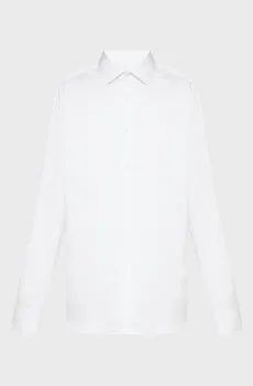 Мужская белая рубашка Белый 45 Karl Lagerfeld 554680.605080;10