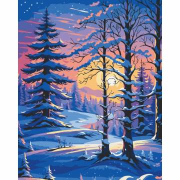 Картина за номерами Art Craft Морозний затишок 40 х 50 см (11049-AC) Картина за номерами Art Craft Морозний затишок 40 х 50 см (11049-AC)