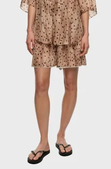 Женские бежевые шорты в горошек Бежевый S Bimba Y Lola 261BR6098.12400