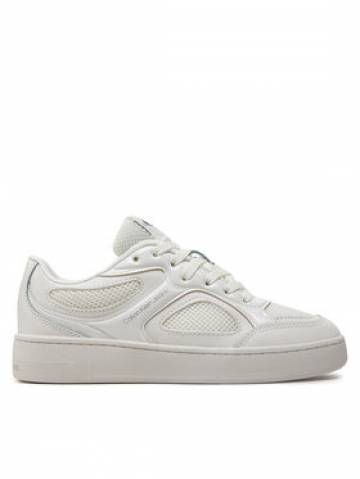 Calvin Klein Jeans Снікерcи Basket Cupsole Low Mix In Met YW0YW01387 Білий Calvin Klein Jeans Снікерcи Basket Cupsole Low Mix In Met YW0YW01387 Білий