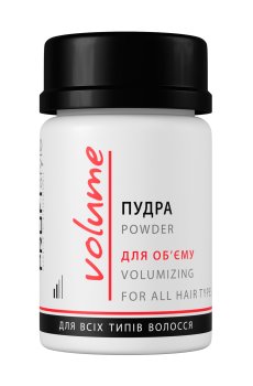 Пудра Profi Style Volume для объема для всех типов волос, 10 г