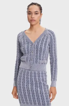 Женский голубой кардиган Голубой L Guess W5YR15.Z3OU0;FBCA