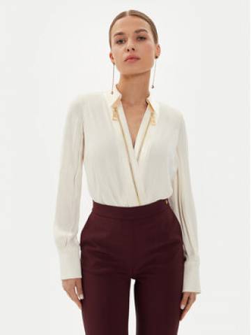 Elisabetta Franchi Боді CB-003-46E2 Écru Regular Fit Elisabetta Franchi Боді CB-003-46E2 Écru Regular Fit