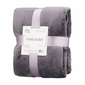 Плед Ardesto Flannel темно-серый, 200*220 см (ART0213SB) Плед Ardesto Flannel темно-серый, 200*220 см (ART0213SB)