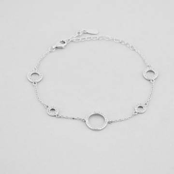 Серебряный браслет Minimal 550085б Серебряный браслет Minimal 550085б