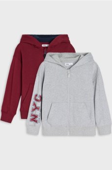 Світшоти, 2 шт. - середньо-сірий