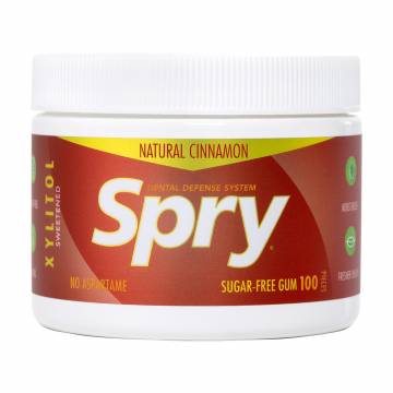 Натуральная жевательная резинка Spry Natural Cinnamon Sugar-Free Gum с корицей и ксилитом, без сахара, 100 шт Натуральная жевательная резинка Spry Natural Cinnamon Sugar-Free Gum с корицей и ксилитом, без сахара, 100 шт