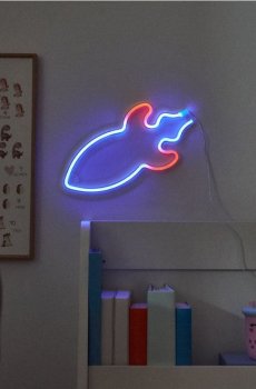 LED-лампа у формі ракети - білий