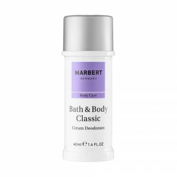 Крем-дезодорант Marbert Bath & Body Classic Cream Deodorant для длительной защиты, 40 мл Крем-дезодорант Marbert Bath & Body Classic Cream Deodorant для длительной защиты, 40 мл