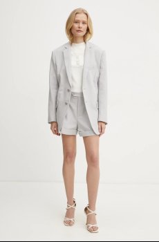 Пиджак с примесью льна Twinset