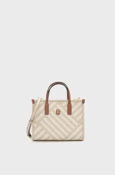 Женская бежевая сумка CITY MINI Бежевый ONESIZE Tommy Hilfiger AW0AW18393