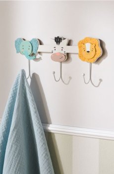 Настінна вішалка - різнобарвний