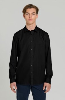 Сорочка slim fit - чорний