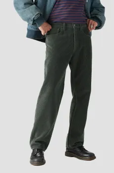 Мужские темно-серые вельветовые джинсы 568™ Stay Loose Серый 31-32 Levi’s® 29037;0075
