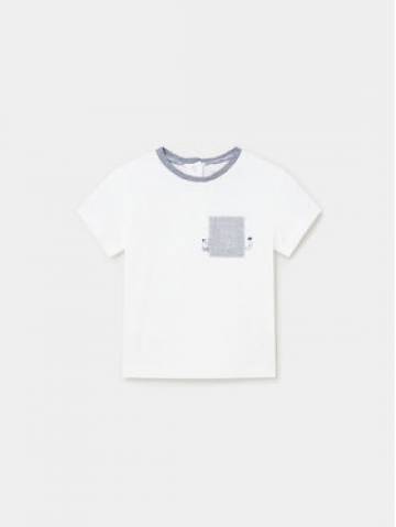 Mayoral Футболка 1017 Білий Regular Fit Mayoral Футболка 1017 Білий Regular Fit