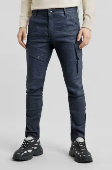 Мужские темно-синие джинсы Airblaze 3D Skinny Синий 28-30 G-Star RAW D16129,D634