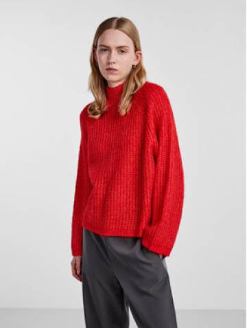 Pieces Гольф 17128212 Червоний Regular Fit Pieces Гольф 17128212 Червоний Regular Fit