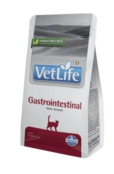 Сухой корм для кошек Farmina Vet Life Gastrointestinal при заболевании ЖКТ, 400 г