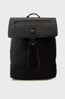 Мужской черный рюкзак Черный ONESIZE Replay FM3749.000.A0509B