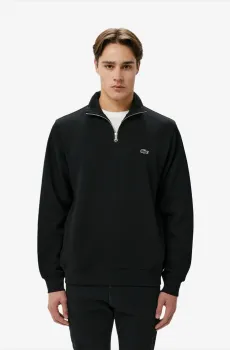 Мужская черная толстовка Черный L Lacoste SH1927031