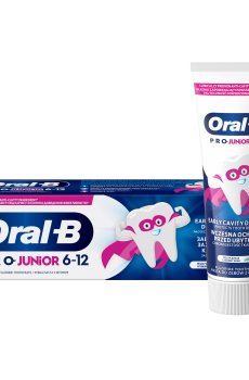 Детская зубная паста Oral-B Pro Junior от 6 до 12 лет, 75 мл
