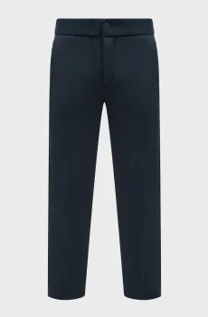 Мужские темно-синие спортивные брюки SPACER SWEATPANTS Синий M Calvin Klein K10K113661