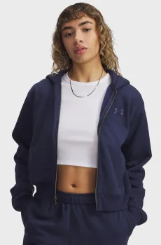 Женские фиолетовое худи UA Icon Vida Flc Hoodie Фиолетовый S Under Armour 6003674-403