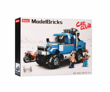 Конструктор Sluban Model Bricks Важкий позашляховик 363 деталей (M38-B0813) Конструктор Sluban Model Bricks Важкий позашляховик 363 деталей (M38-B0813)