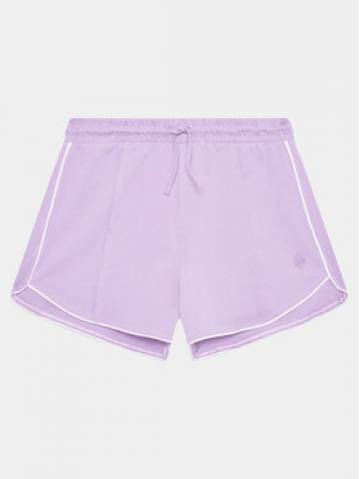 United Colors Of Benetton Спортивні шорти 3BL0C901E Фіолетовий Regular Fit United Colors Of Benetton Спортивні шорти 3BL0C901E Фіолетовий Regular Fit