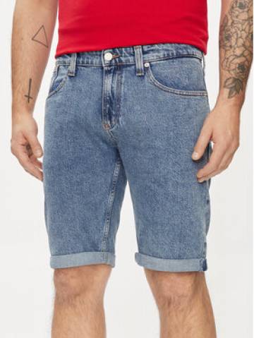 Tommy Jeans Джинсові шорти Ronnie DM0DM19155 Голубий Slim Fit Tommy Jeans Джинсові шорти Ronnie DM0DM19155 Голубий Slim Fit