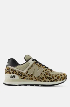Женские коричневые кроссовки 574 Коричневый 8 New Balance W574PN