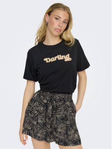 JDY Футболка Felisa 15300408 Чорний Regular Fit JDY Футболка Felisa 15300408 Чорний Regular Fit
