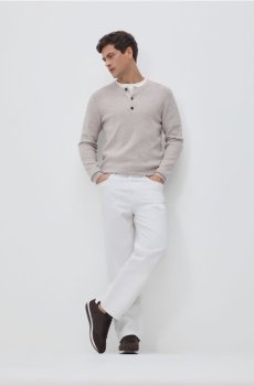 Reserved - Кросівки з комбінованого матеріалу - темно коричневий - 611IE-89X