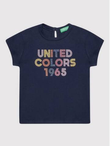 United Colors Of Benetton Футболка 3I1XC1527 Cиній Regular Fit United Colors Of Benetton Футболка 3I1XC1527 Cиній Regular Fit