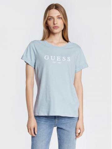 Guess Футболка 1981 W2BI68 K8G01 Голубий Regular Fit Guess Футболка 1981 W2BI68 K8G01 Голубий Regular Fit