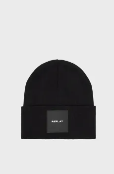 Черная шапка Черный ONESIZE Replay AX4167.003.A7059