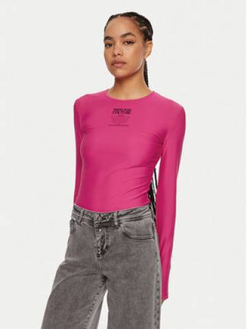 Versace Jeans Couture Боді 77HAM221 J0148 Рожевий Slim Fit Versace Jeans Couture Боді 77HAM221 J0148 Рожевий Slim Fit