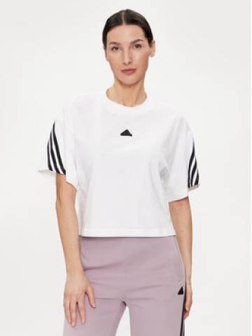 adidas Футболка Future Icons 3-Stripes IV5270 Білий Relaxed Fit adidas Футболка Future Icons 3-Stripes IV5270 Білий Relaxed Fit